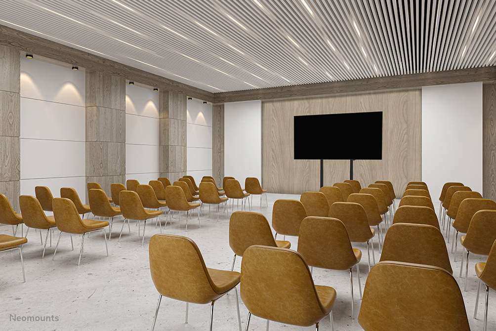 Neomounts FL55-975BL1 TV trolley 75-115" - gemotoriseerd